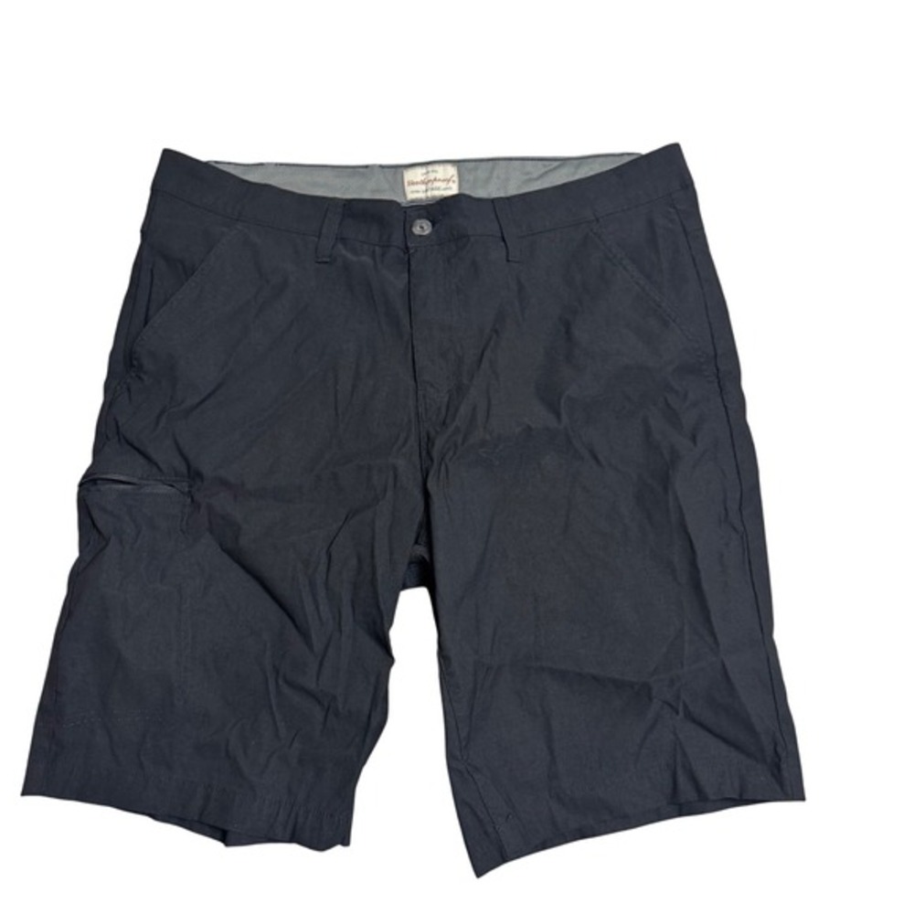 Weatherproof Vintage Mens Size 38 Black Cargo Shorts Quick Dry Stretch